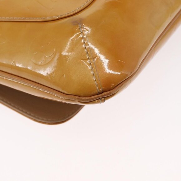 Authentic LOUIS VUITTON Monogram Vernis Thompson Street Bag Beige M91301 LV - Picture 7 of 16